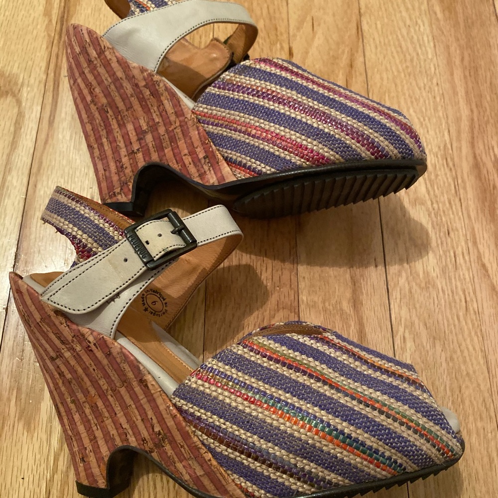 NEW John Fluevog Raquel Pin Up Sandals